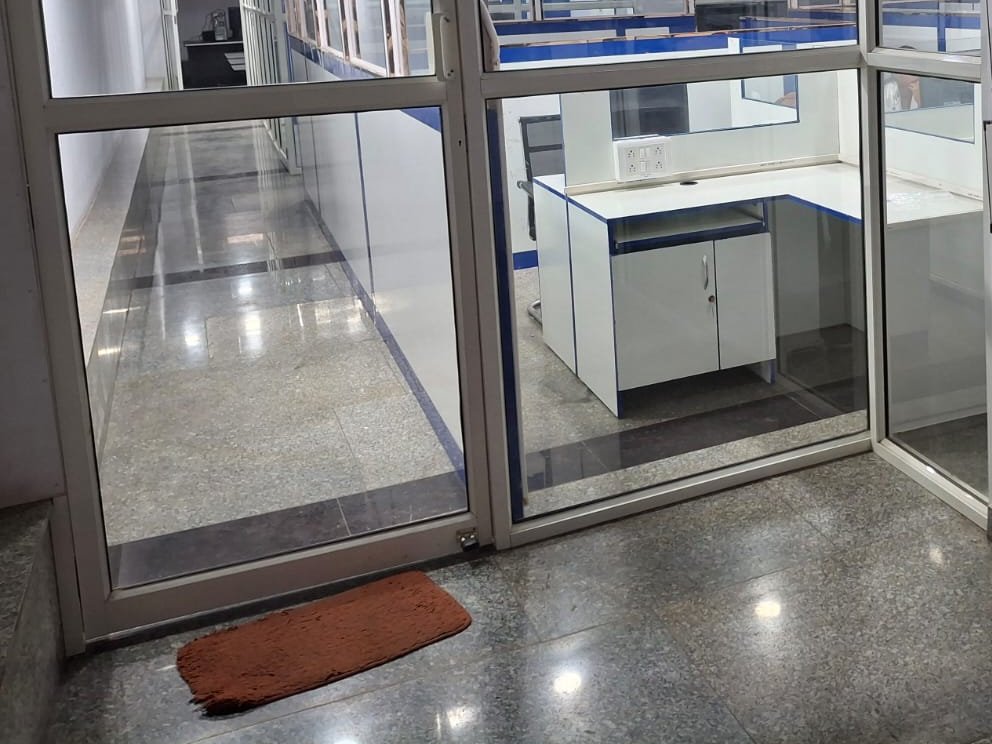 Entrance to the Delhi office